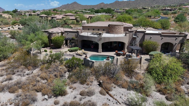 Mountain-Backed Estate in Mesa