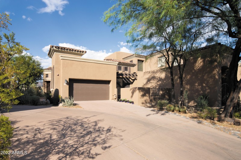 Front-Huge driveway