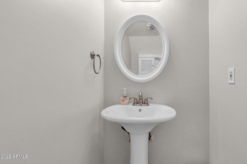 CONVENIENT POWDER ROOM