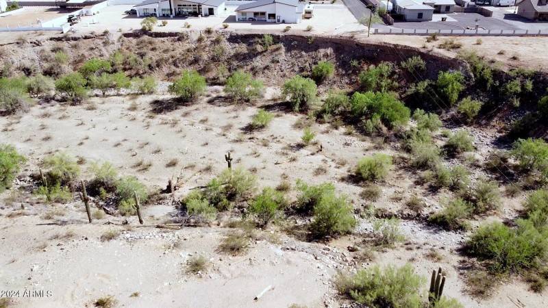 View looking south west