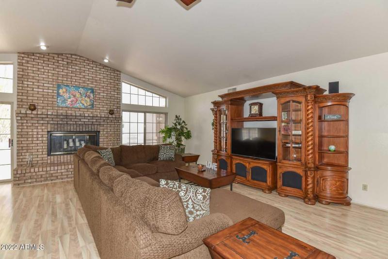 Family Room-Fireplace