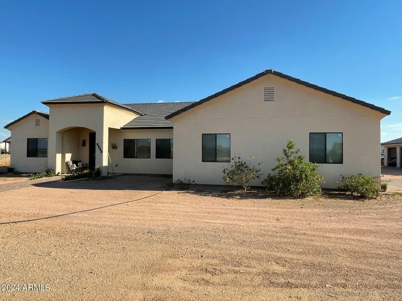 Front of the house