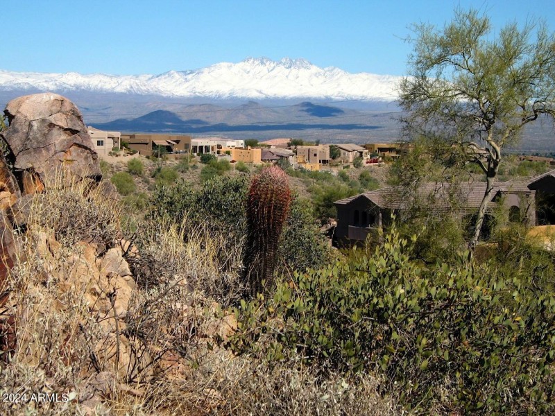 Four Peaks in Snow