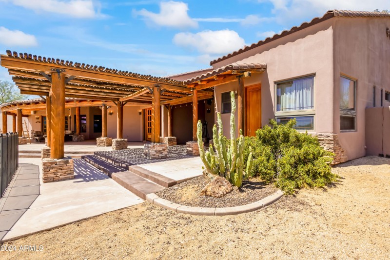 Rear of Home | Patio
