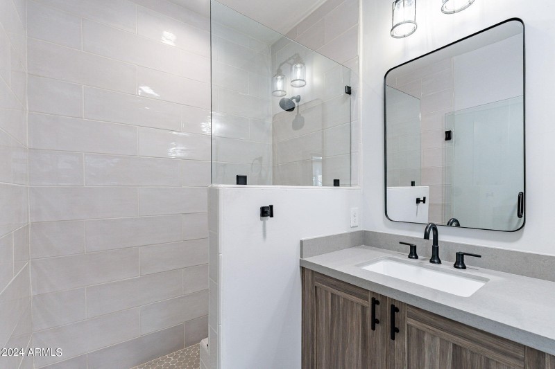 Tiled Euro Shower