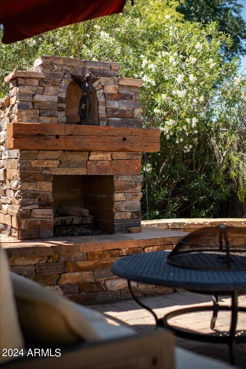 Exterior Fireplace