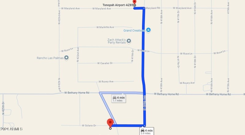 Tonopah Airport AZ 85