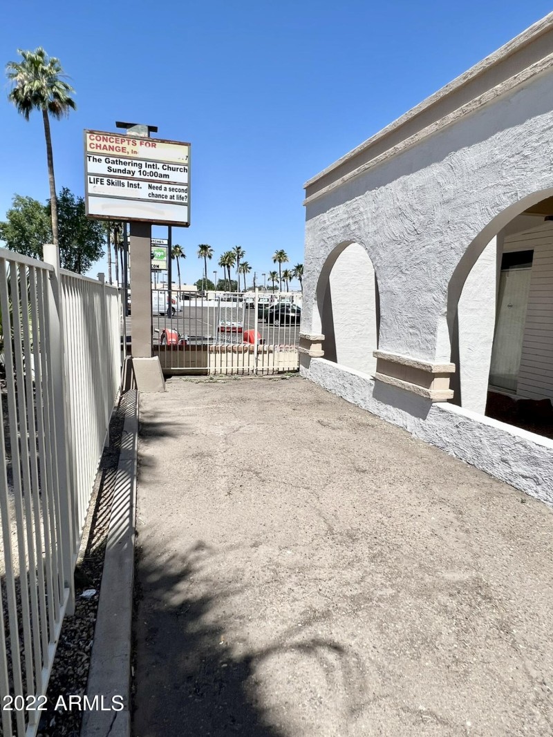 Courtyard outside of A1