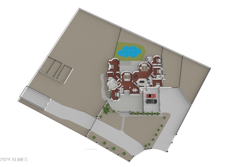 7171 W Quarter Hourse Siteplan