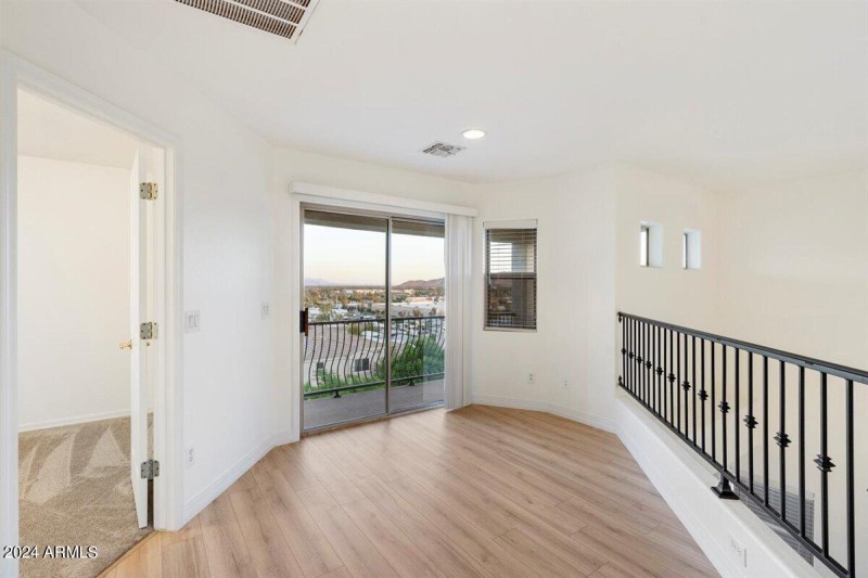 Loft area and view deck