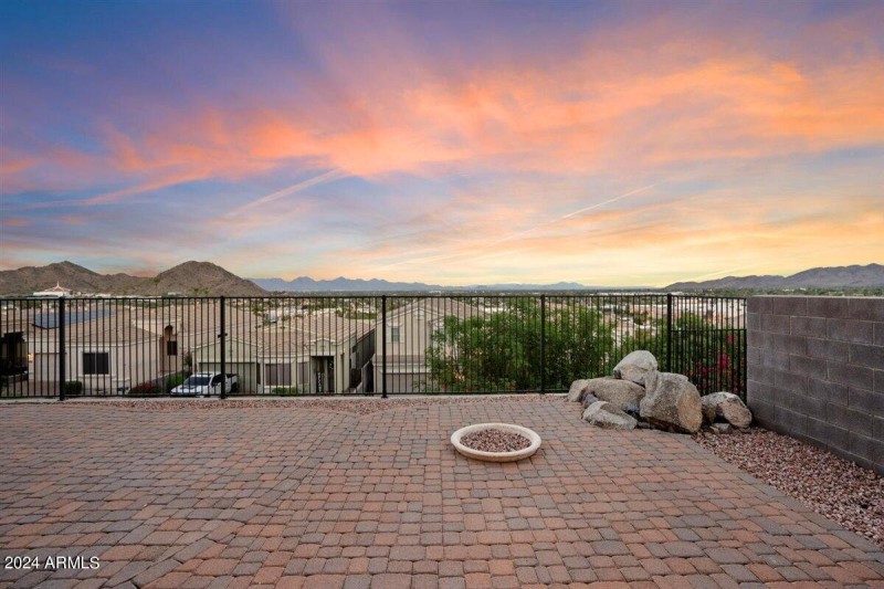 Back Patio Looking East