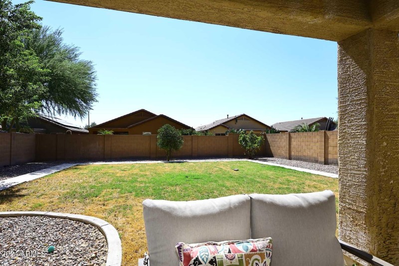 Covered Patio-View