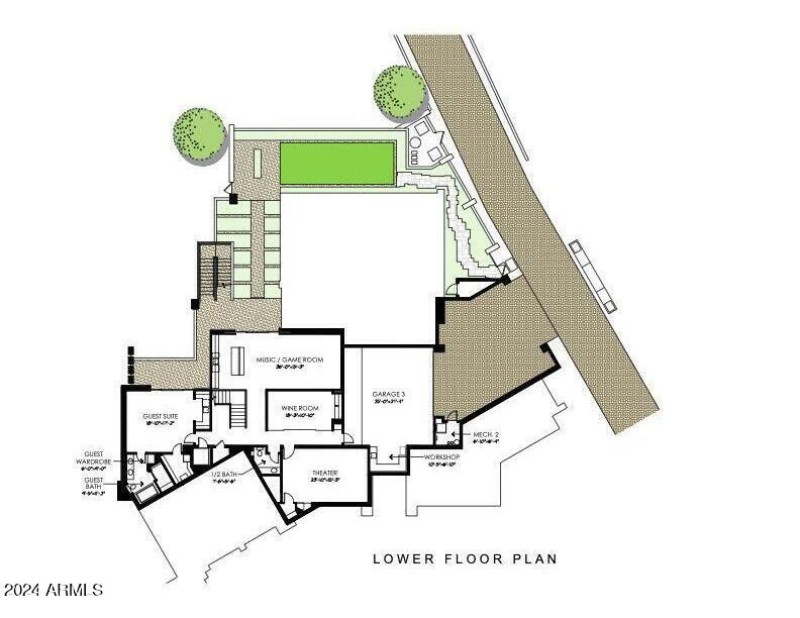 LOWER LEVEL FLOOR PLAN