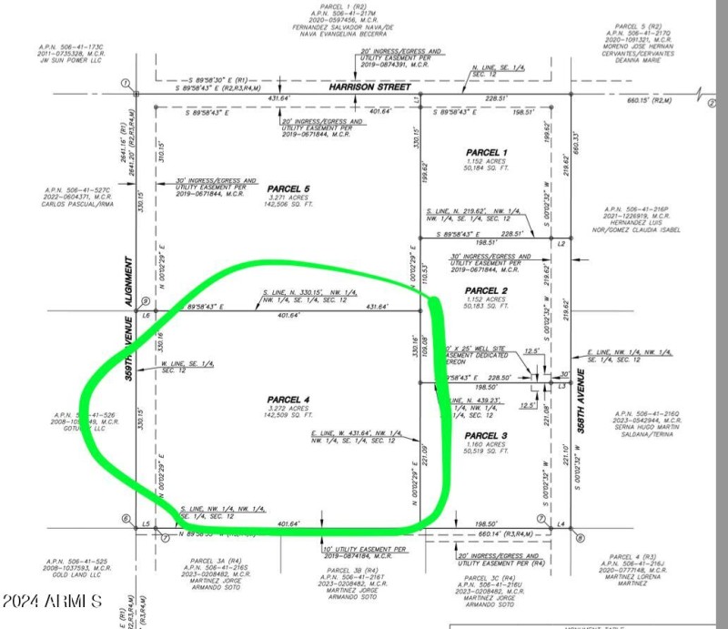 SURVEY PARCEL 4 MAP