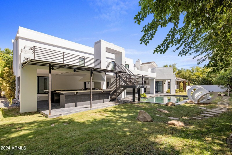 Tree Lined Yard