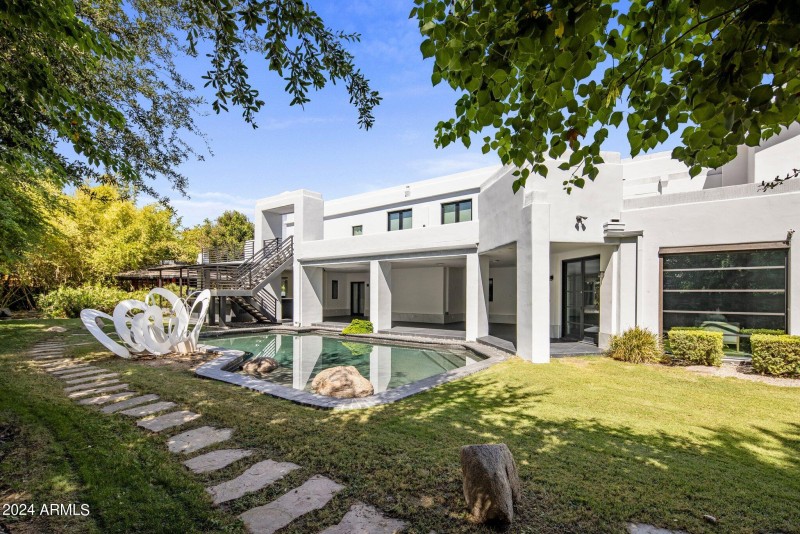 Tree Lined Yard