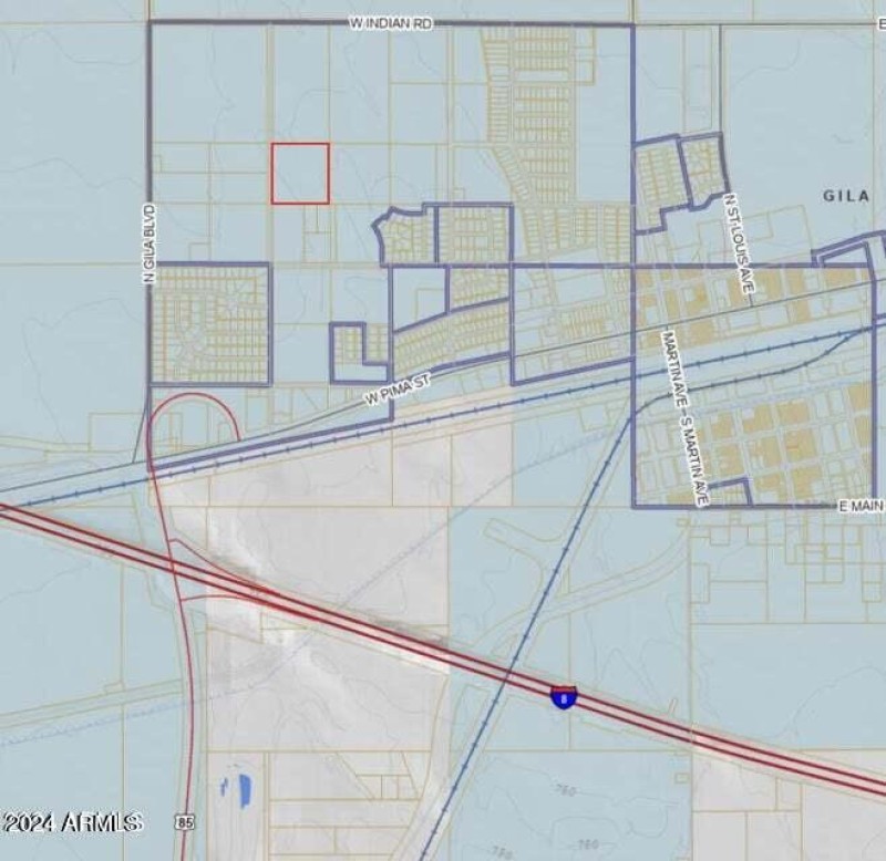 GILA BEND LOT LOCATION