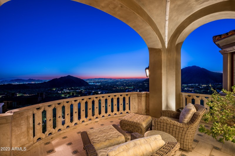 Private Patio off Principal Suite