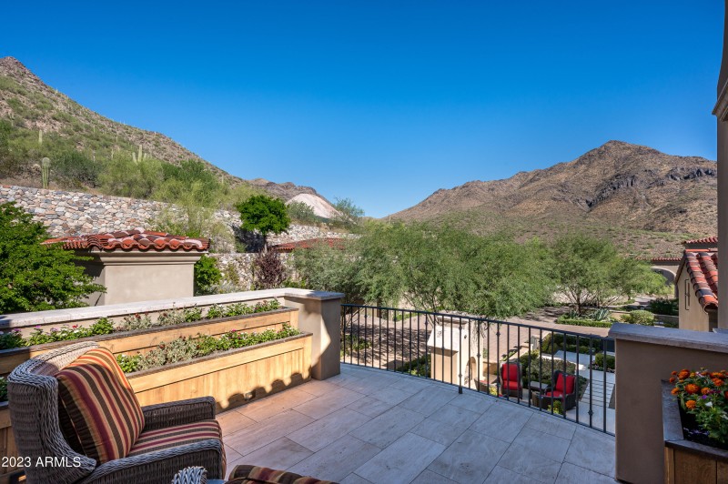 Private Office Viewing Patio