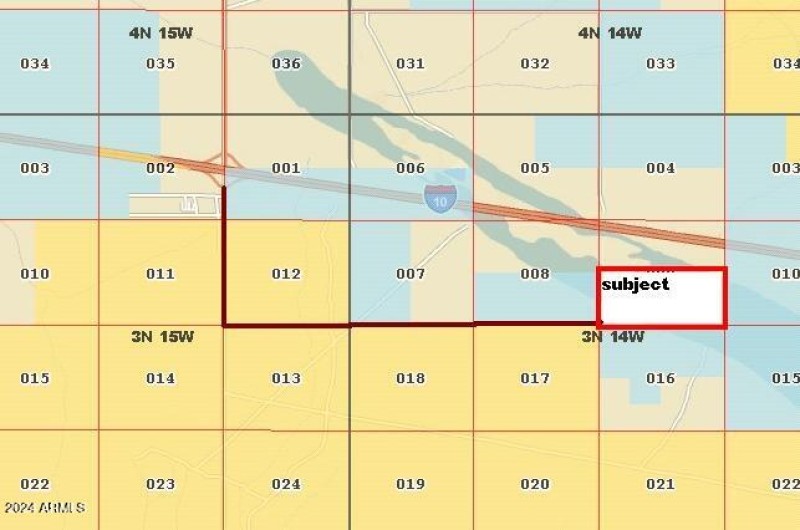 Vicksburg property map