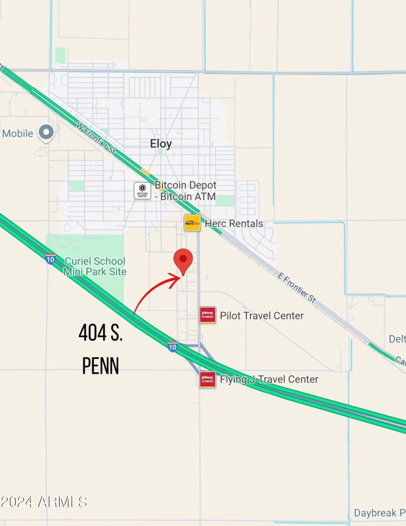 406 S. Penn st- map