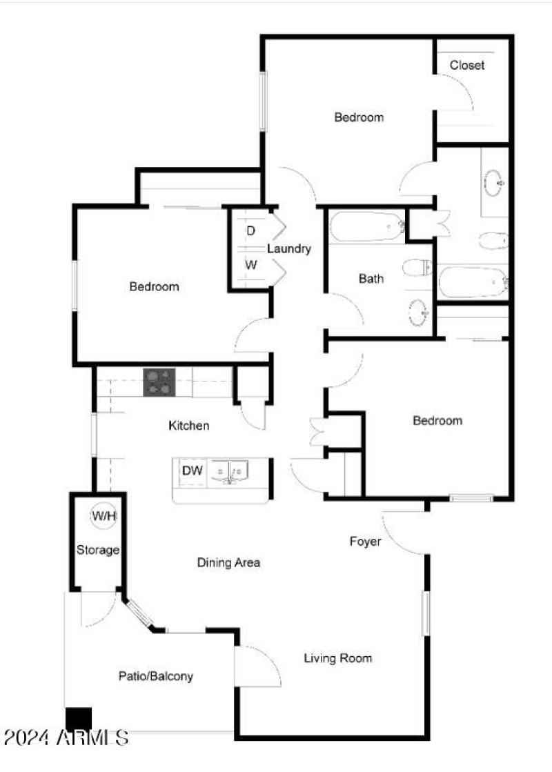 3br Floorplan