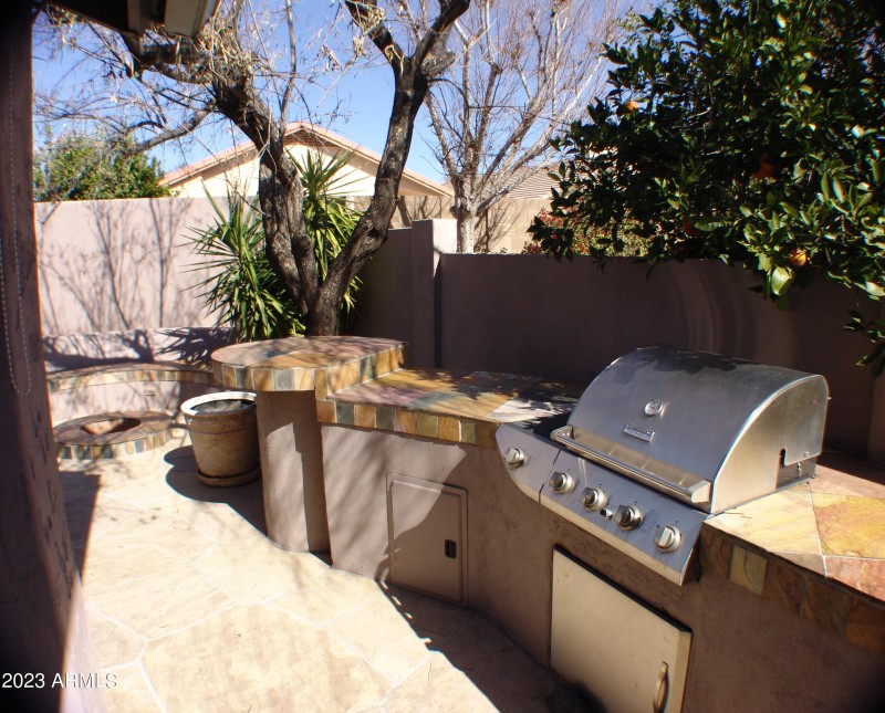 REAR PATIO GAS GRILL AND ENTERTAINING AR