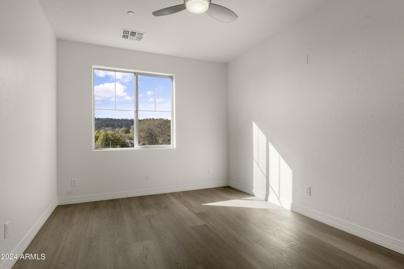 Bedroom with views