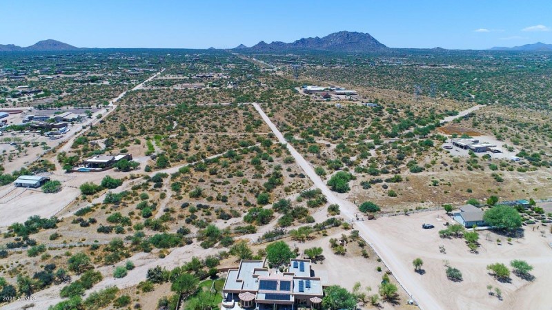 Aerial Rear View