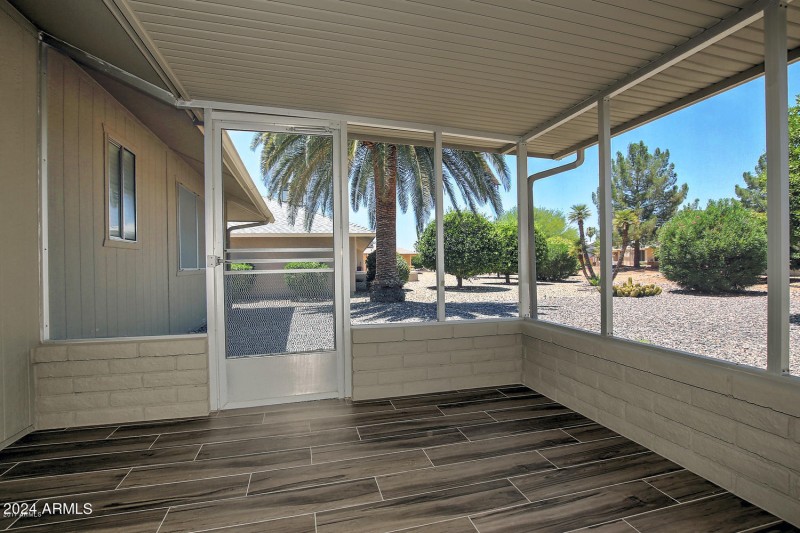 screened patio