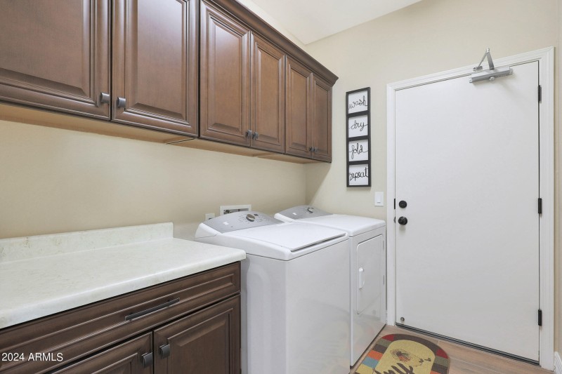 Laundry Room with Storage