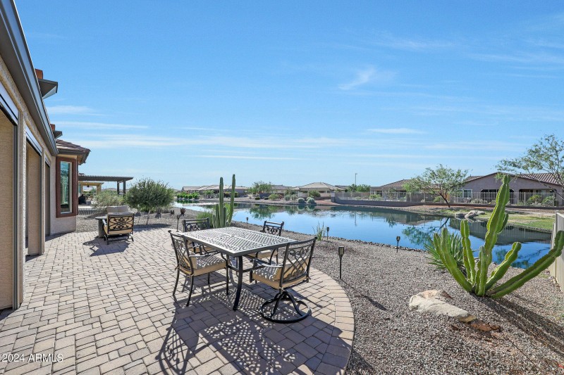 Extended Paver Sitting Area