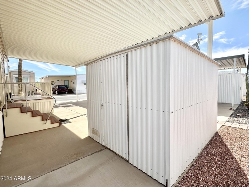 STORAGE SHED