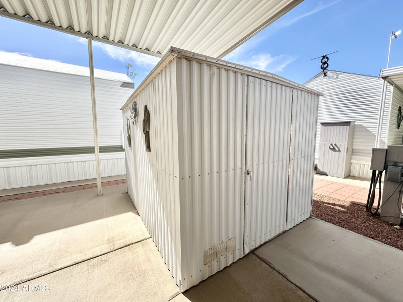 SHED ENTRY