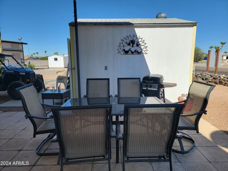 3551 shed and patio area