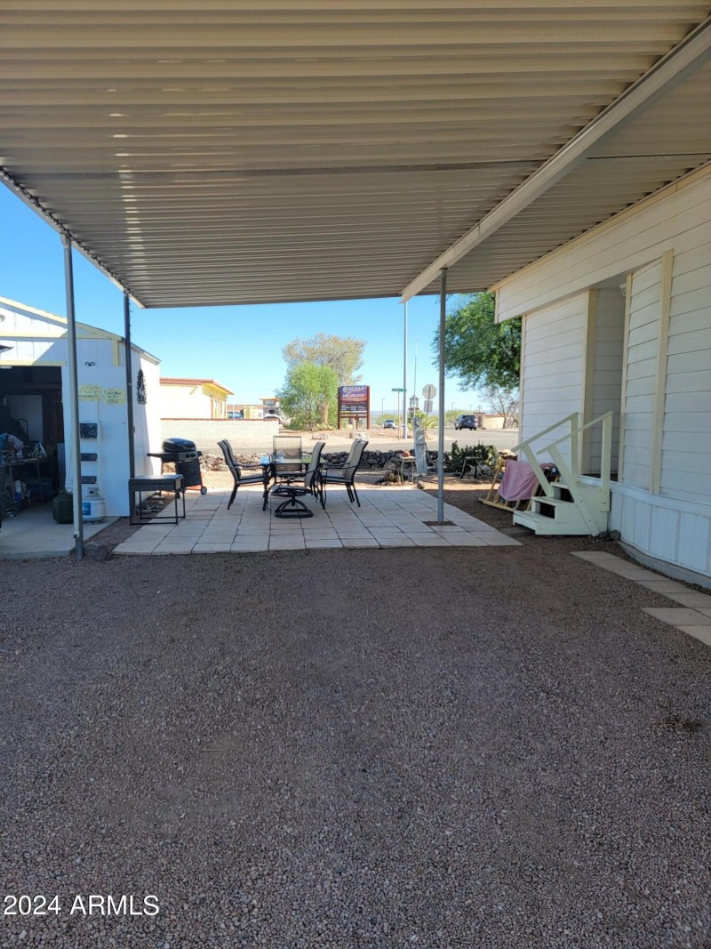 3551 extra tall carport and nice patio a
