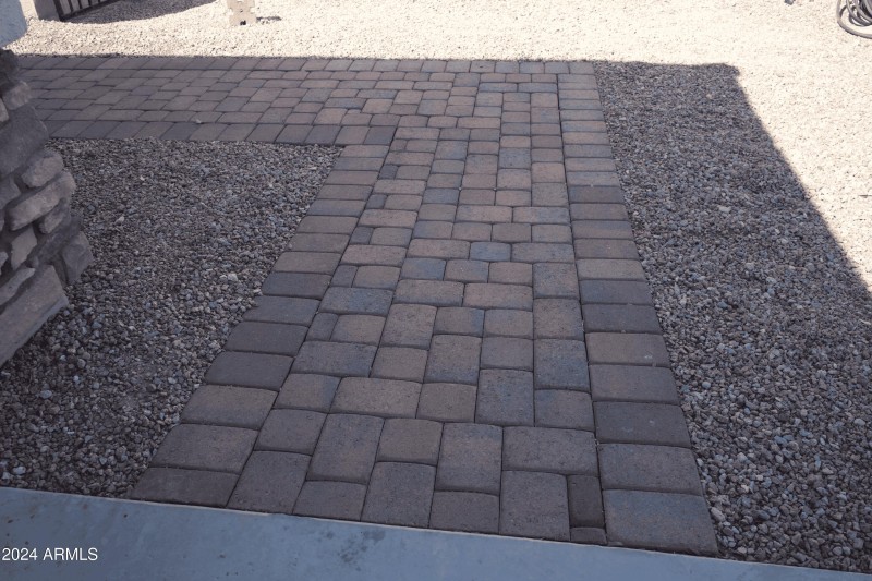 Paver Walkway