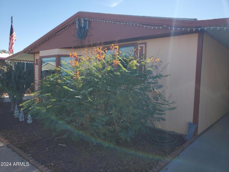 Front of house west
