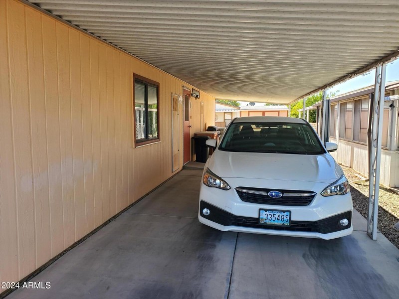 Covered parking