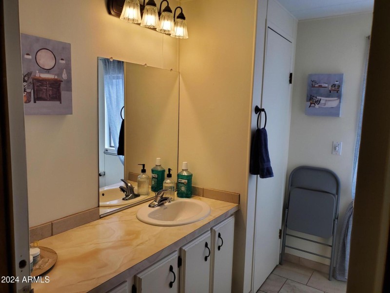 Master bath sink