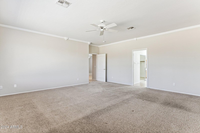 Spacious Primary Bedroom
