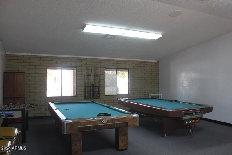 Billiard room
