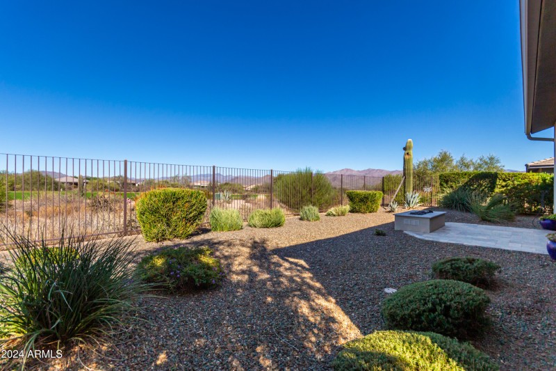 Back Patio view