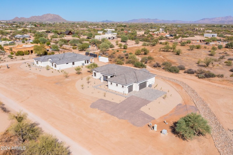 Aerial View of the Home