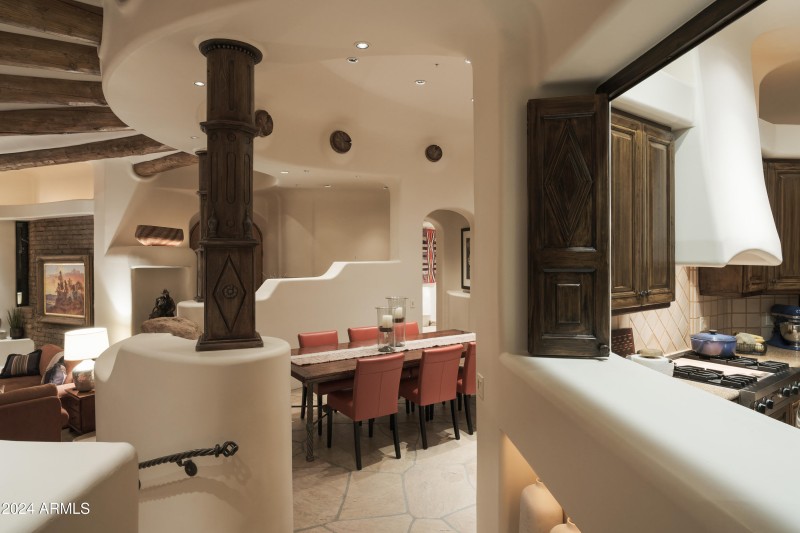 View to dining room