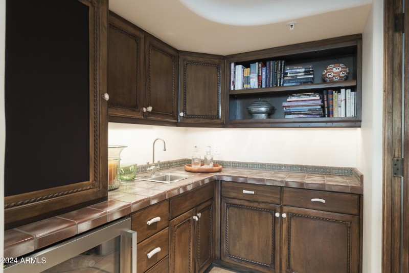 Family room bar