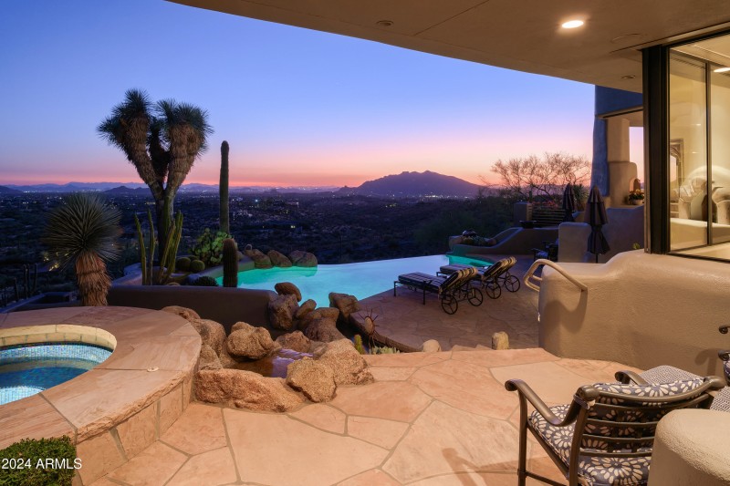 Primary patio view