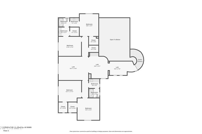 2nd Floor - Floorplan