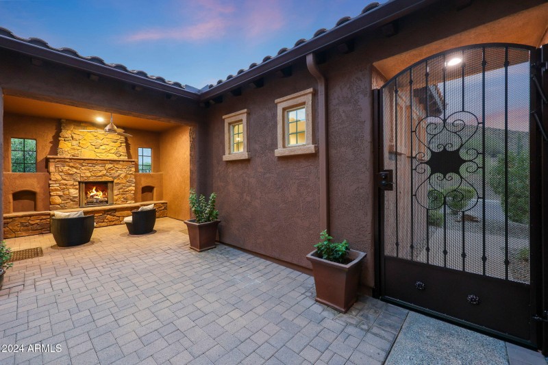 Courtyard at Twilight