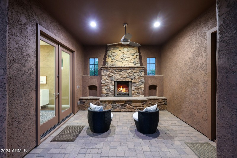Courtyard at Twilight